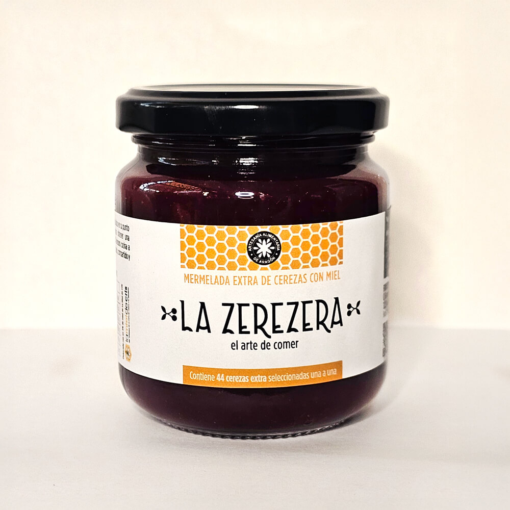 Mermelada de cereza con miel La Zerezera